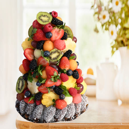Festive Fruit Cone