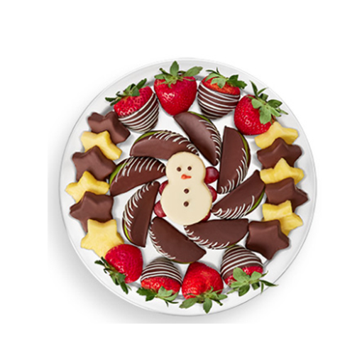 Holly Jolly Dipped Platter