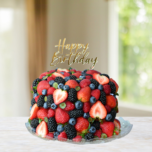 Watermelon Paradise Birthday Cake