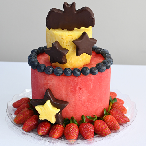 Batman's Bountiful Watermelon Cake | Edible Arrangements®