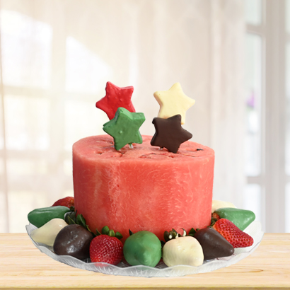 National Day Watermelon Cake